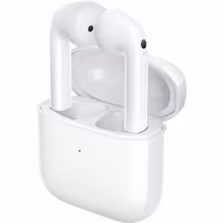 Ecouteurs sans fil Bluetooth Xiaomi Redmi Buds 3 - Écouteurs intra-auriculaires stéréo sans fil - Drivers dynamiques de 12 mm - Léger et confortable - Contrôle tactile intuitif - Double micro avec technologie Qualcomm cVc d'annulation de l'écho et suppression du bruit - Étanchéité IP54 - Connectivité : Bluetooth 5.2 - Portée sans fil : 10 m - Port de chargement : USB Type-C - Autonomie : 5 heures (20 heures avec l'étui) - Temps de charge : 1.5 heure pour les écouteurs de 2.5 heures pour l'étui - 90 minutes d'autonomie en seulement 10 minutes de charge - Compatible Android et iOS - Livré avec étui de recharge - Poids : 42 g au total (4.5g par écouteur) - Couleur Blanc