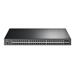 Switch Géré Gigabit Ethernet PoE 10/100/1000 Mbps Noir - TP-Link TL-SG3452P