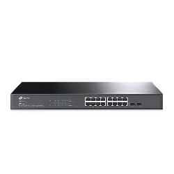 TP-Link TL-SG2218 commutateur réseau Géré L2/L2+ Gigabit Ethernet (10/100/1000) 1U Noir (TL-SG2218)