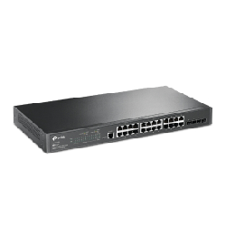 TP-Link TL-SG3428 commutateur réseau Géré L2/L3 Gigabit Ethernet (10/100/1000) 1U Noir (TL-SG3428)