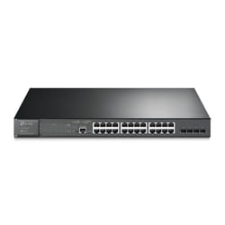 Switch Géré L2/L3 Gigabit Ethernet PoE 28 Port 10/100/1000 Mbps Noir TP-Link TL-SG3428MP