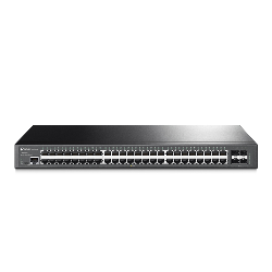TP-Link TL-SG3452 commutateur réseau Géré L2/L3 Gigabit Ethernet (10/100/1000) 1U Noir (TL-SG3452)