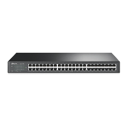 TP-LINK TL-SF1048 commutateur réseau Non-géré Gigabit Ethernet (10/100/1000) 1U Noir (TL-SF1048)