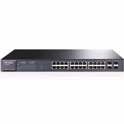 TP-Link TL-SG2424P, Géré, L2, Gigabit Ethernet (10/100/1000), Connexion Ethernet, supportant l'alimentation via ce port (PoE) ...