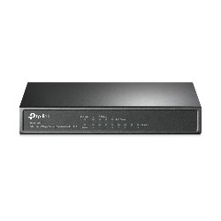 TP-LINK TL-SF1008P commutateur réseau Non-géré Fast Ethernet (10/100) Connexion Ethernet, supportant l'alimentation via ce port (PoE) Olive (TL-SF1008P)