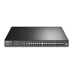 Switch Géré L3 Gigabit Ethernet 28 Ports Rackmount Noir TP-Link T3700G-28TQ