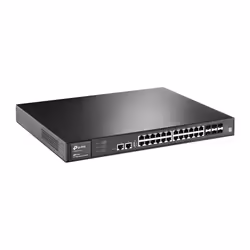 Switch Géré L3 Gigabit Ethernet 28 Ports Rackmount Noir TP-Link T3700G-28TQ