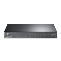 TP-Link TL-SG2210P commutateur réseau Géré L2/L4 Gigabit Ethernet (10/100/1000) Connexion Ethernet, supportant l'alimentation via ce port (PoE) Noir (TL-SG2210P)