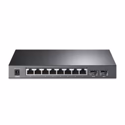 TP-Link TL-SG2210P commutateur réseau Géré L2/L4 Gigabit Ethernet (10/100/1000) Connexion Ethernet, supportant l'alimentation via ce port (PoE) Noir (TL-SG2210P)