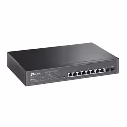 Switch Géré L2/L2+ Gigabit Ethernet PoE 10/100/1000 Mbps Noir - TP-Link TL-SG2210MP