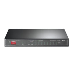 Switch Gigabit Ethernet Non-Géré PoE 10/100/1000 Mbps Noir - TP-Link TL-SG1210MP