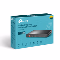 Switch Gigabit Ethernet Non-Géré PoE 10/100/1000 Mbps Noir - TP-Link TL-SG1210MP - Vue supplémentaire 4