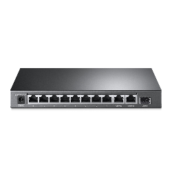 TP-Link TL-SG1210MP commutateur réseau Non-géré Gigabit Ethernet (10/100/1000) Connexion Ethernet, supportant l'alimentation via ce port (PoE) Noir (TL-SG1210MP)