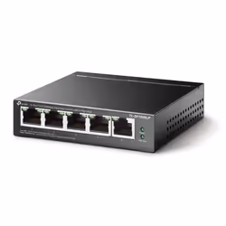 TP-Link Desktop Switch, 5 ports 10/100 Mb/s, 4/5 ports with PoE (TL-SF1005LP)