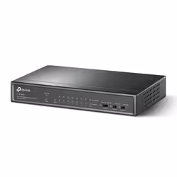 TP-Link TL-SF1009P commutateur réseau Non-géré Fast Ethernet (10/100) Connexion Ethernet, supportant l'alimentation via ce port (PoE) Noir (TL-SF1009P)