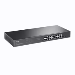 TP-Link TL-SG1218MP commutateur réseau Non-géré Gigabit Ethernet (10/100/1000) Connexion Ethernet, supportant l'alimentation via ce port (PoE) 1U Noir (TL-SG1218MP) - Vue supplémentaire 2