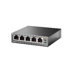 TP-LINK TL-SF1005P commutateur réseau Non-géré Fast Ethernet (10/100) Connexion Ethernet, supportant l'alimentation via ce port (PoE) Noir (TL-SF1005P)