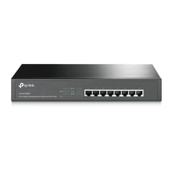 TP-LINK TL-SG1008MP commutateur réseau Non-géré Gigabit Ethernet (10/100/1000) Connexion Ethernet, supportant l'alimentation via ce port (PoE) Noir (TL-SG1008MP)