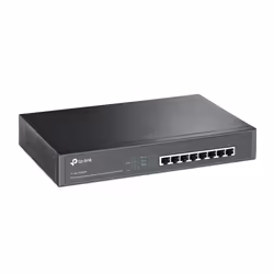 TP-LINK TL-SG1008MP commutateur réseau Non-géré Gigabit Ethernet (10/100/1000) Connexion Ethernet, supportant l'alimentation via ce port (PoE) Noir (TL-SG1008MP)