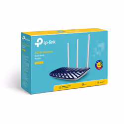 Routeur WiFi Dual-Band AC750 Mbps Noir et Blanc - Archer C20 TP-Link