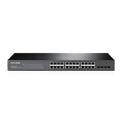 TP-Link T1600G-28TS Géré L2/L3/L4 Gigabit Ethernet (10/100/1000) 1U Noir
