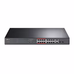 TP-Link TL-SL1218MP, Gigabit Ethernet (10/100/1000), Connexion Ethernet, supportant l'alimentation via ce port (PoE), Grille  ...