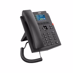 Fanvil X303P téléphone fixe Noir 4 lignes LCD - Vue supplémentaire 3