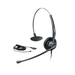 Yealink YHS33 écouteur/casque Avec fil Arceau Bureau/Centre d'appels Noir