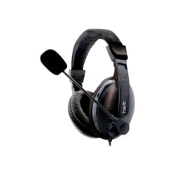 Havit HV-H139D écouteur/casque Écouteurs Avec fil Arceau Bureau/Centre d'appels Noir