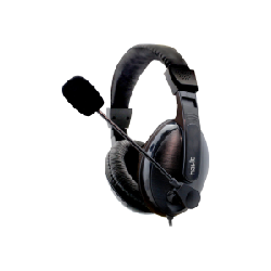 Havit HV-H139D écouteur/casque Écouteurs Avec fil Arceau Bureau/Centre d'appels Noir