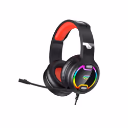 Havit H2233D, Avec fil, Jouer, 20 - 20000 Hz, Casque, Noir