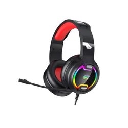 Écouteurs Gaming Havit H2233D - Casque avec Fil Arceau et Connexion USB Type-A Noir