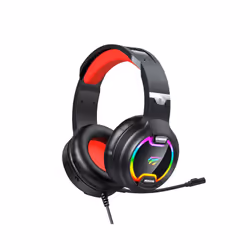 Écouteurs Gaming Havit H2233D - Casque avec Fil Arceau et Connexion USB Type-A Noir