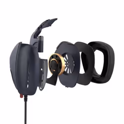 Havit H2019U écouteur/casque Avec fil Arceau Jouer Bleu - Vue supplémentaire 5
