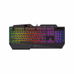 Clavier Gamer HAVIT KB488L RGB  - Technologie de Connectivité: Filaire - Interface avec l'ordinateur: USB - Norme du clavier: ...
