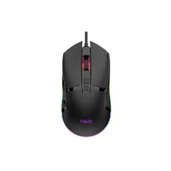 Souris Gamer Éclairé USB RGB Havit HV-MS1016 - Clavier Gaming Optique