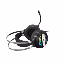 Écouteur Gaming Havit H2026D - Casque avec Fil et Connecteur USB Type-A - Noir et Argent