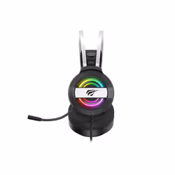 Écouteur Gaming Havit H2026D - Casque avec Fil et Connecteur USB Type-A - Noir et Argent - Vue supplémentaire 5