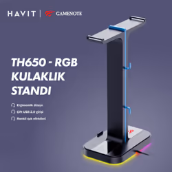 Havit TH650 Kulaklık Stantı Siyah