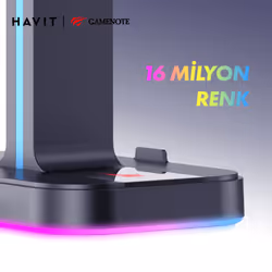 Havit TH650 Kulaklık Stantı Siyah