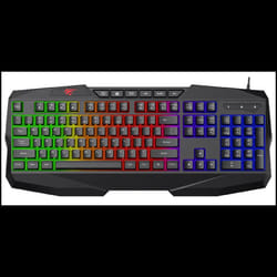 Clavier Gamer RGB Éclairé Noir Havit KB878L