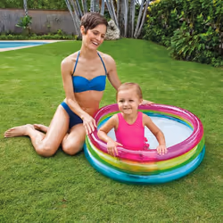 Intex 57104NP piscine hors sol Piscine gonflable Rond Multicolore