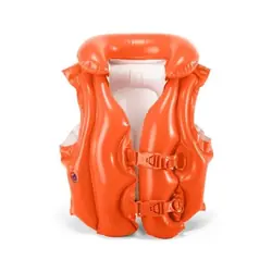 Intex 58671EU flotteur de plage et de piscine Orange Monochromatique Vinyl Gilet de sauvetage