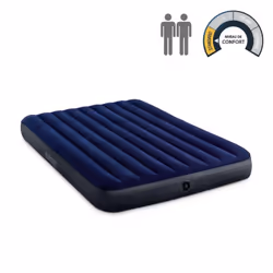 Intex DuraBeam Classic Downy Queen Double matelas Bleu - Vue supplémentaire 2
