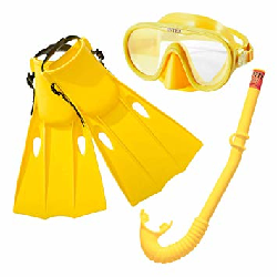Intex 55655 kit de natation Jaune Enfant
