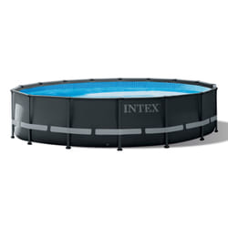 Intex 26340NP Piscine hors sol Rectangle 6836 L Bleu, Gris