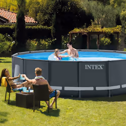 Intex 26326 piscine hors sol Rond 19156 L Noir