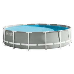 Intex 26726 piscine hors sol Rond 16805 L Gris