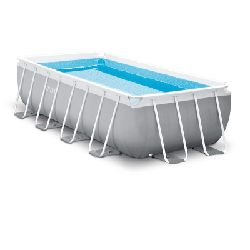 INTEX Kit piscine Prism Frame rectangulaire 4.00 x 2.00 x 1.00