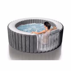 Intex PureSpa Greywood Deluxe 1098 L 6 personne(s) Rond Gris - Vue supplémentaire 4